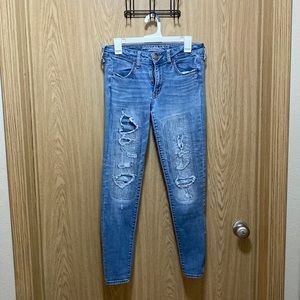 American eagle jeans mid rise